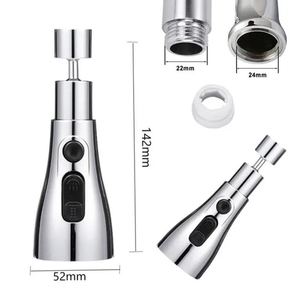 3-in-1 Kitchen Sink Faucet - Multi-Mode Water Spray Tap
