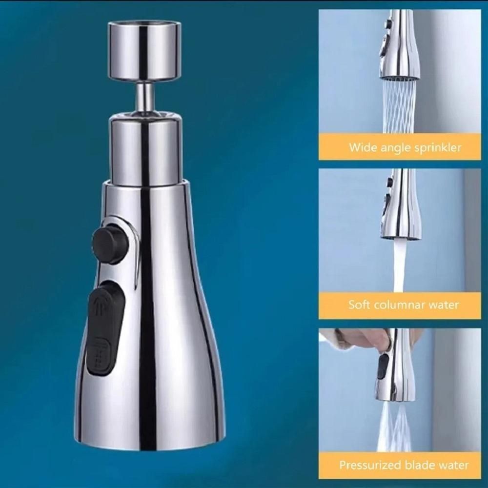 3-in-1 Kitchen Sink Faucet - Multi-Mode Water Spray Tap
